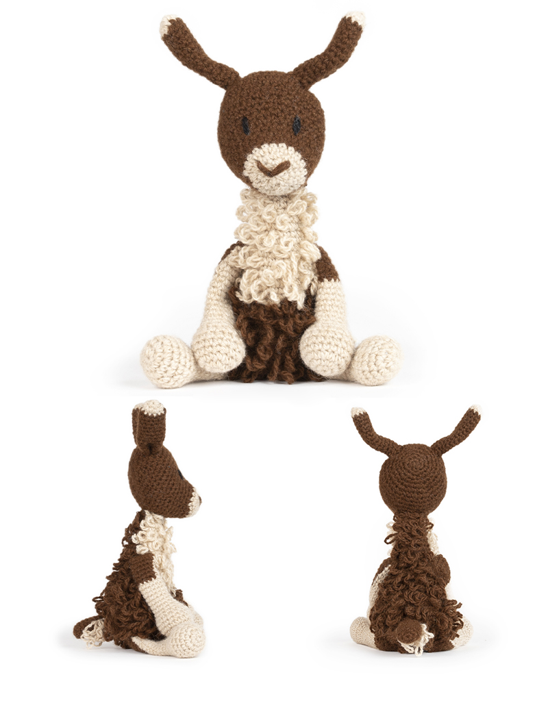 toft ed's animal Bianca the guanaco amigurumi crochet
